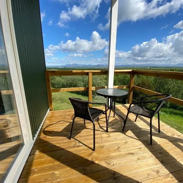 Skeiðvellir Panorama house, hotel in Hella