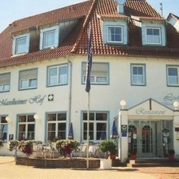 Garni Hotel Maselheimer Hof, hotel v destinaci Maselheim
