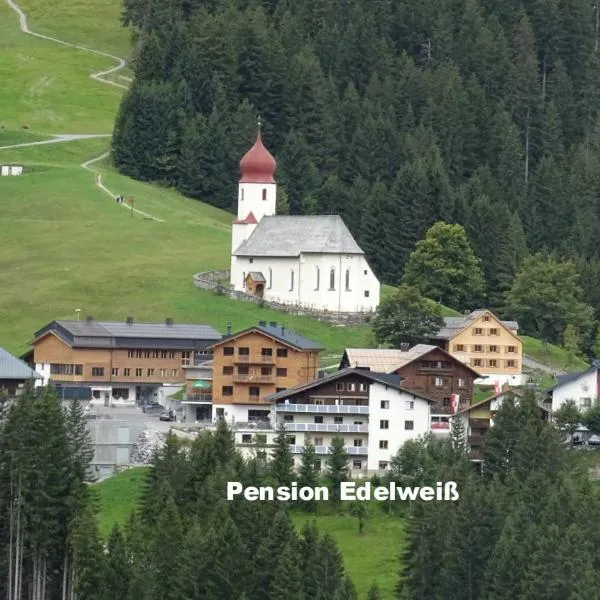 Pension Edelweiss, отель в городе Дамюльс