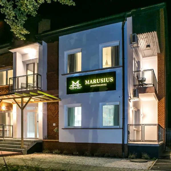 Marusius Apartmanház, hotel i Makó