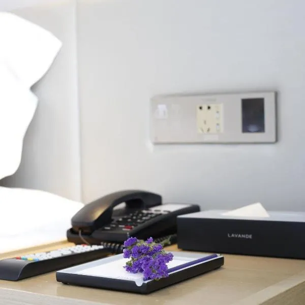 Lavande Hotel (Linfen Binhe East Road Yujing Shuicheng Branch), hotell i Linfen