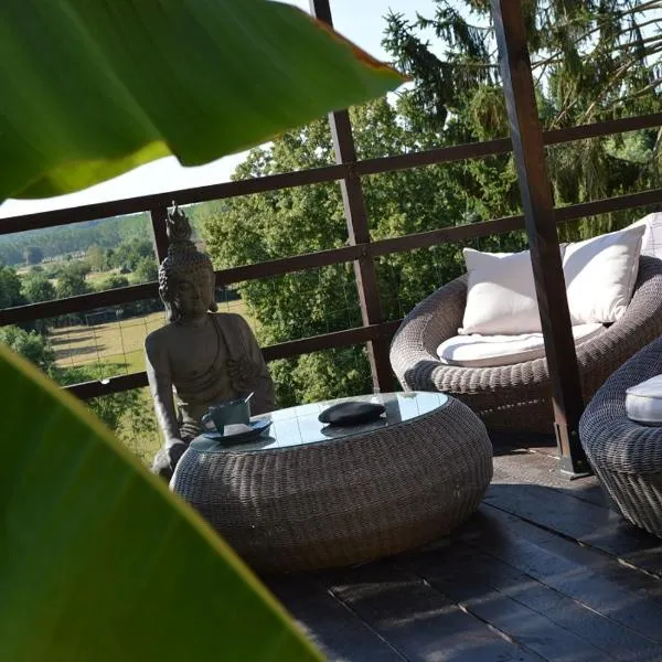 Le Cottage Belmontais, maison individuelle, vue panoramique sur la rivière, hotel v destinaci Beaumont-sur-Sarthe