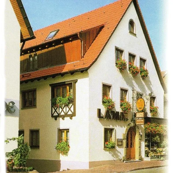 Gasthof Lamm, готель у місті Beilstein