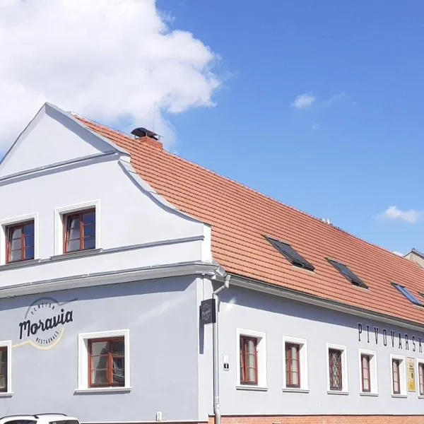Penzion pivovarská restaurace Moravia, hotel v destinaci Vranov