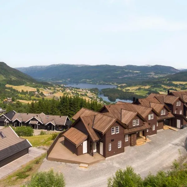 New and Exclusive Cottage in Voss with a great view, hotel en Skulestadmo