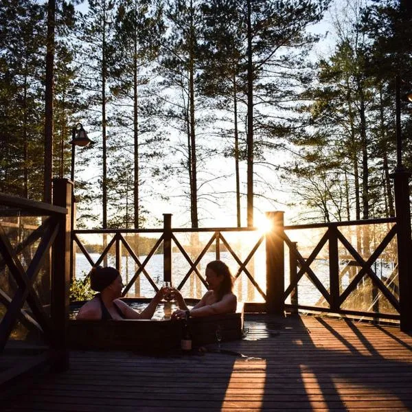 Puruvesi Holiday Villas, Kalliohovi, hotel em Rastinniemi