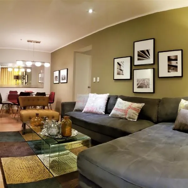 GL Apts, rent Upper Pardo Miraflores - Suite 1 Hab, hotel in Lima