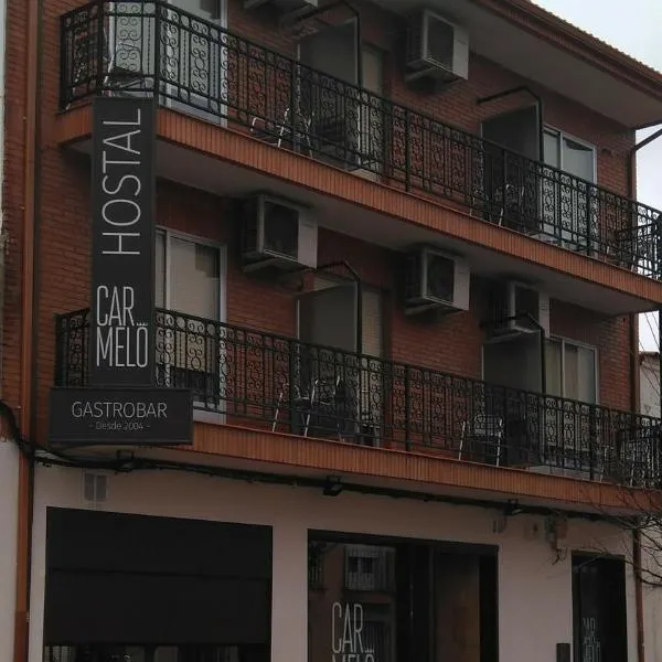 Hostal Gastrobar Carmelo, hotel in Villarejo de Salvanés