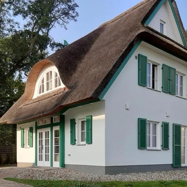 Traditionelles Reethaus direkt an der Ostsee: Rerik şehrinde bir otel