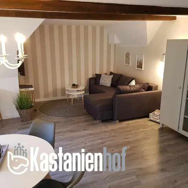 Moderne Ferienwohnung auf dem Kastanienhof Oetzen, hotel v destinácii Oetzen