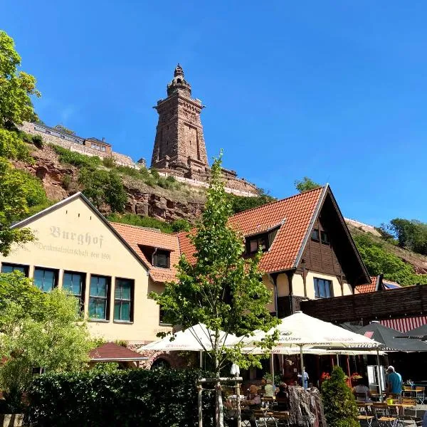 Burghof Kyffhäuser, hotel in Göllingen