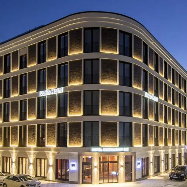 Viesnīca Qube Hotel Bahnstadt Heidelbergā