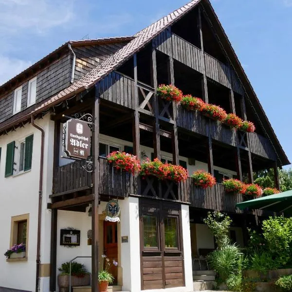 Landgasthof Adler OHG, hotel v destinaci Künzelsau