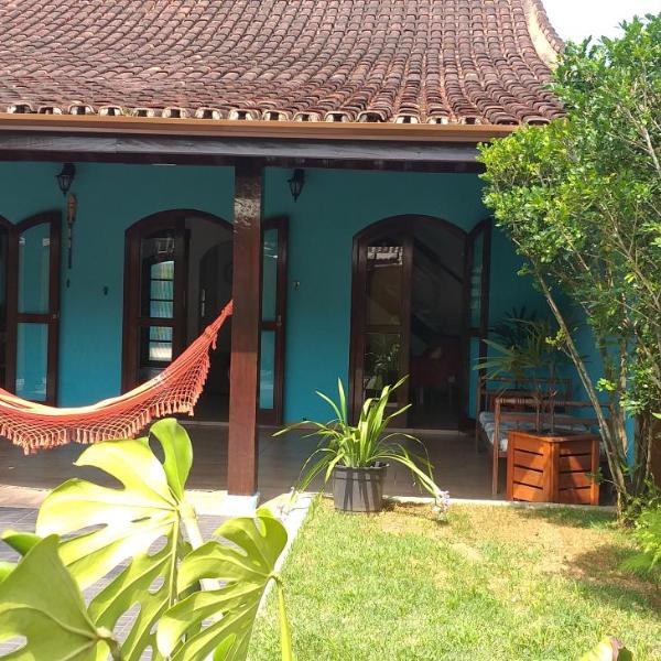 Casa Azul Itaguá 5 dorms - Wi-fi