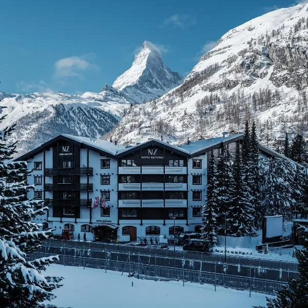 National Zermatt - Matterhorn Views, Sunnegga Gateway & SPA、ツェルマットのホテル