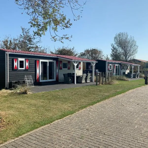 Luxe Chalet dichtbij Zoutelande, hotel in Biggekerke