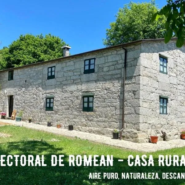 Viesnīca Albergue Rectoral de Romean pilsētā Baleira