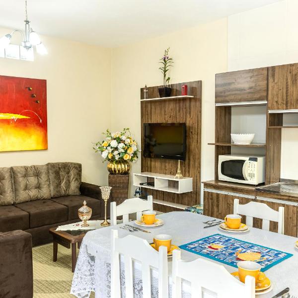 Apto1 COM AR COND WI-FI E TV SMART