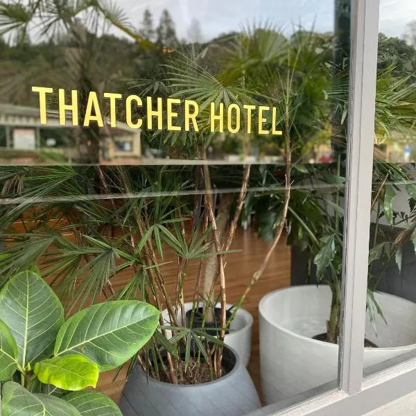 Thatcher Hotel, hôtel à Hopland