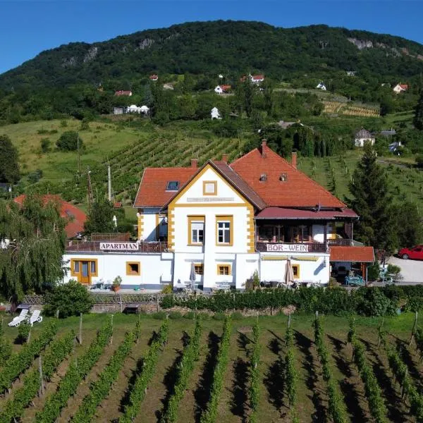 Bacchus Apartman - Borbarlang, Badacsony, hotel in Káptalantóti