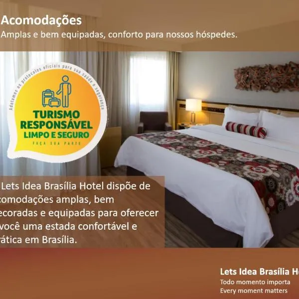Lets Idea Brasília Hotel, hôtel à Torto
