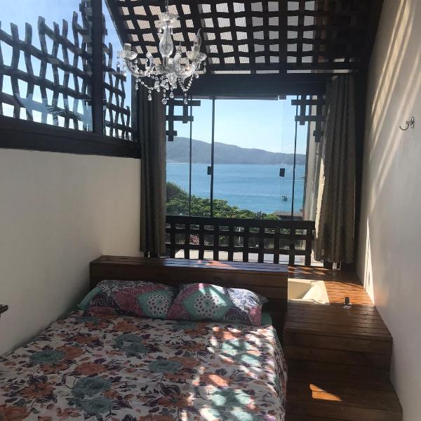 7. Apartamento com Banheira Vista Mar Bombinhas