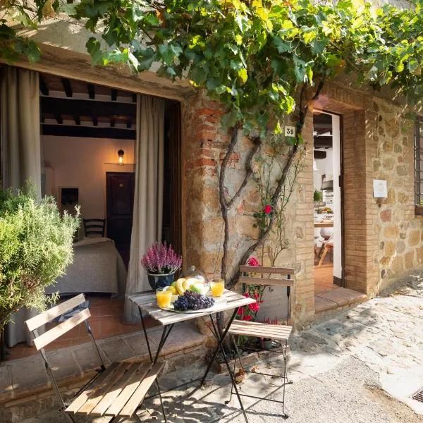 In Toscana Camere, hôtel à Monticchiello