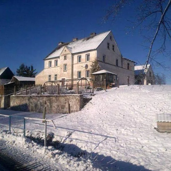 Dom O Niebieskich Okiennicach, hotel en Gryfów Śląski