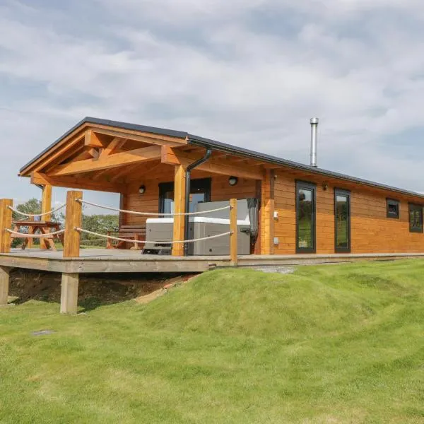 Bryn Eiddon Log Cabin, hotel in Machynlleth