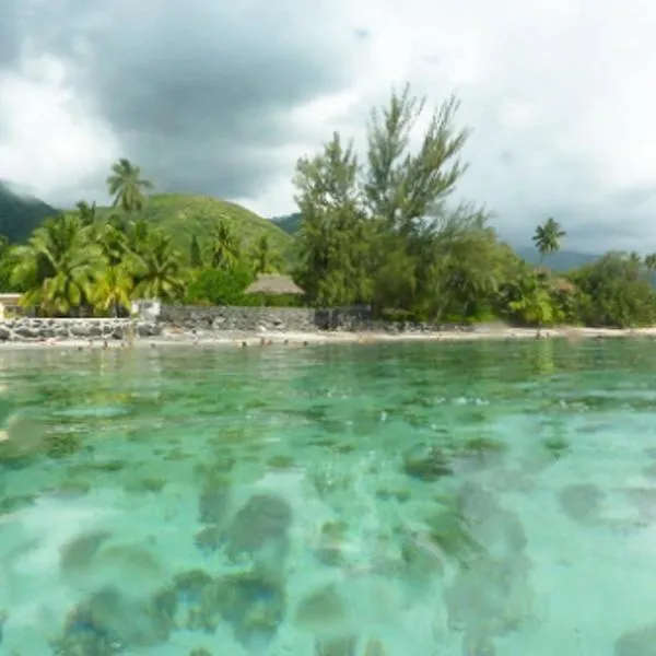 Pension TE MITI - PLAGE-BEACH 200m - Mahana Parc & Vaiava Beach pk18 - B&B CHAMBRES ou DORTOIR, hôtel à Atimaono