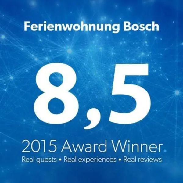 Ferienwohnung Bosch、ゼークのホテル