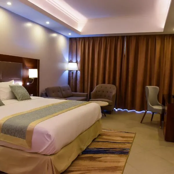 Admas Grand Hotel, hotel i Entebbe