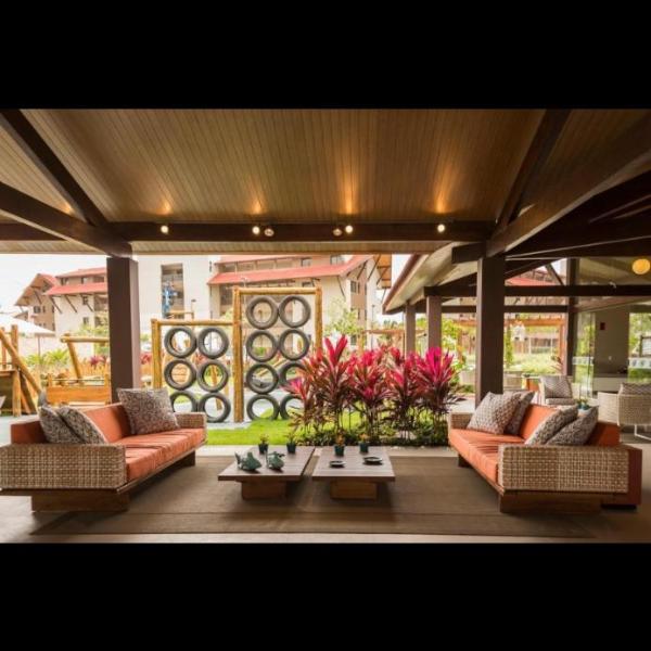 Flat Beira Mar Oka beach residence luxo Muro Alto - Porto de Galinhas - Foto 5
