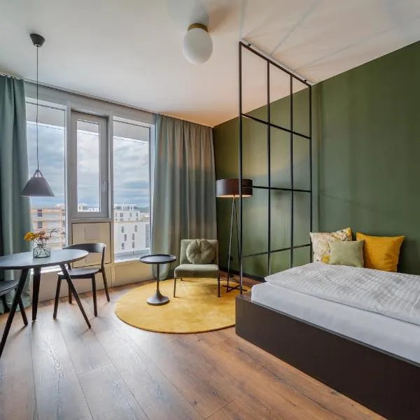 Black F House - Serviced Apartments, hotel a Friburgo in Brisgovia