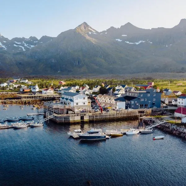 Mefjord Brygge, hotel din Mefjordvær