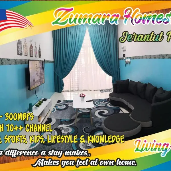 Zumara Homestay Jerantut Pahang, hotel en Jerantut