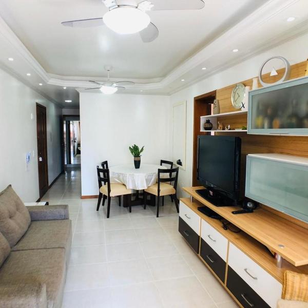 Apto com suíte e vista para o mar com churrasqueira, wi-fi e net. - Foto 4