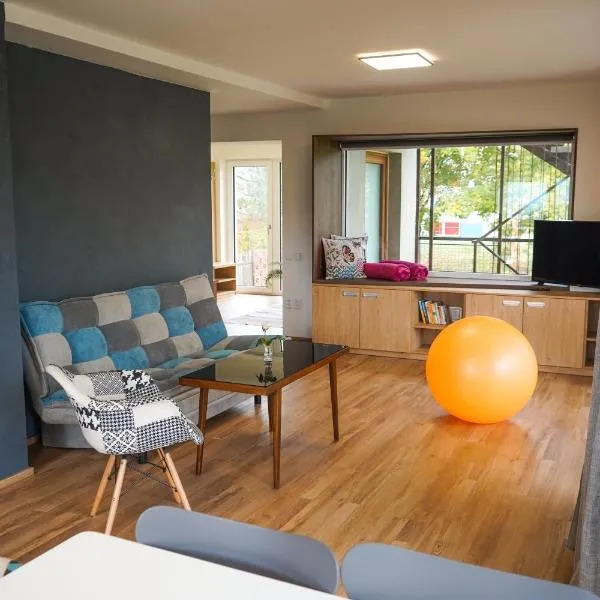 Vila Věkoše - apartmán s terasou a zahradou, hotel in Hradec Králové