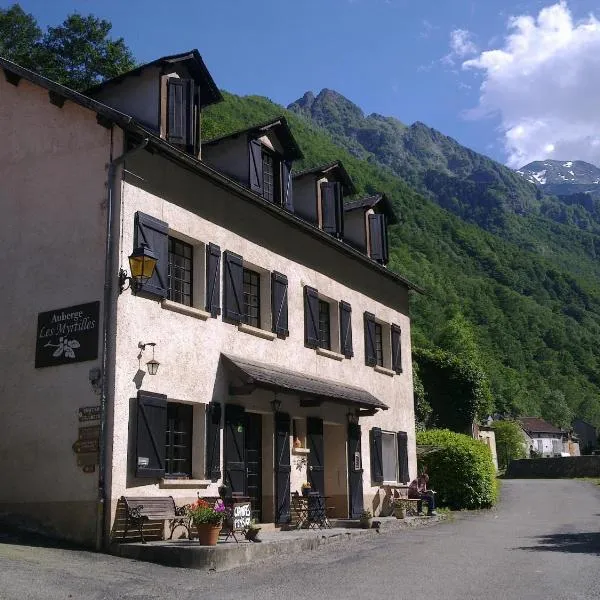 Auberge Les Myrtilles, hotel en Couflens