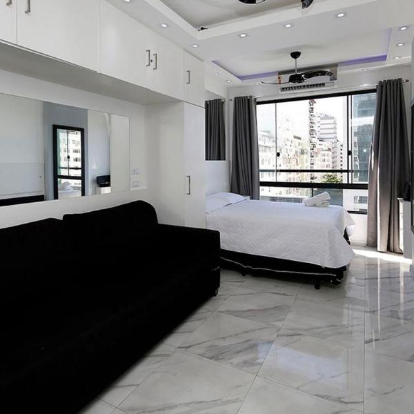 Studio moderno com vista privilegiada para a praia - Foto 5