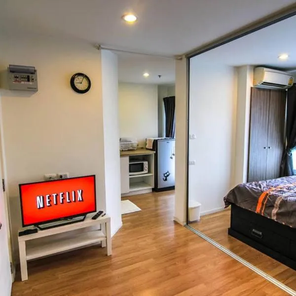 Nice Condo near Ramkhamhaeng 60, Lam Sali MRT, hotel in Bangkok