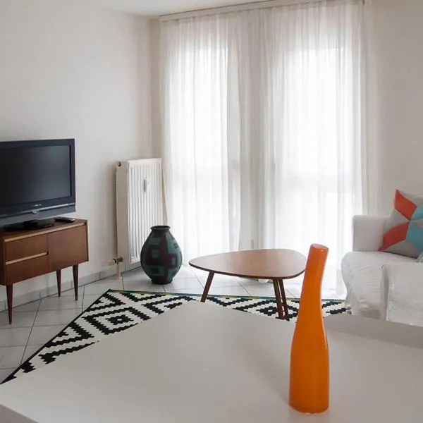 Gemütliche Wohnung mit sonniger Terrasse, hotell sihtkohas Bietigheim-Bissingen