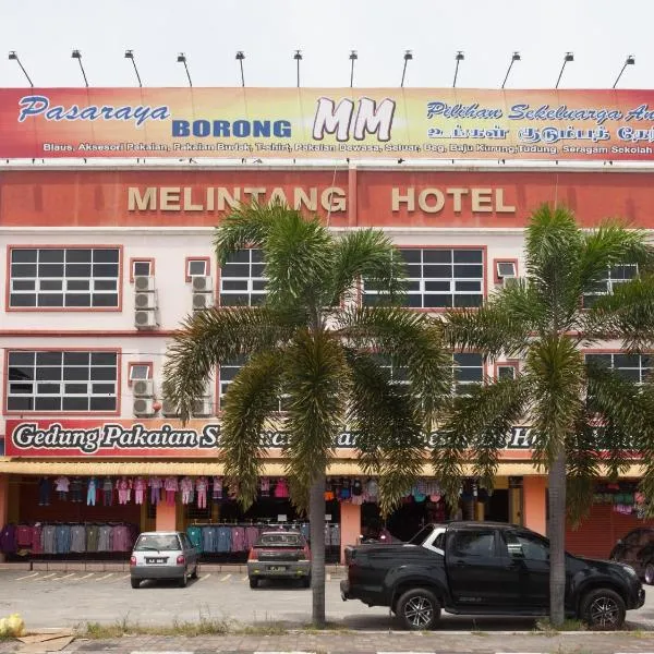 MELINTANG HOTEL SDN BHD, hotel a Kampong Parit Baharu