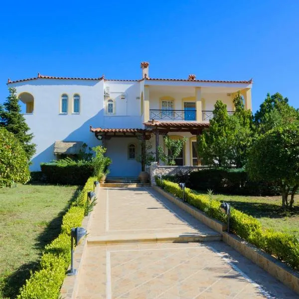 GREEN PARADISE PALAIA FoKAIA、Áyios Yeóryiosのホテル