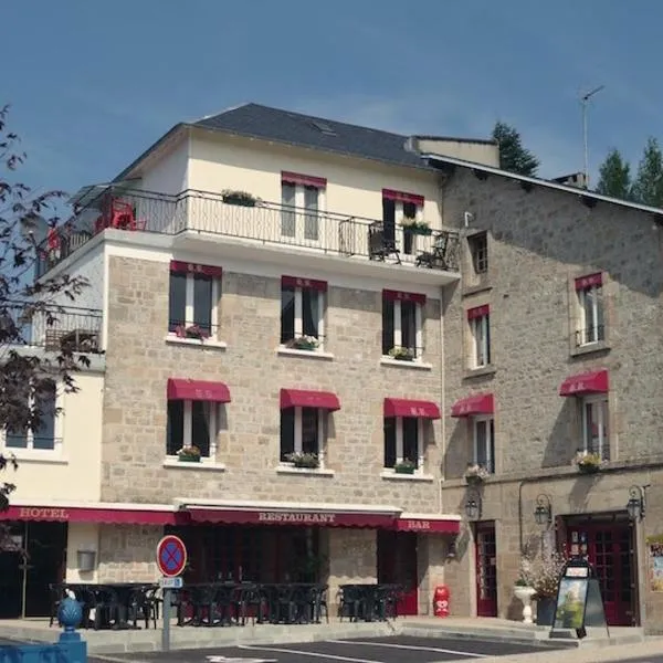 Le Bellerive, hotel in Peyrat-le-Château