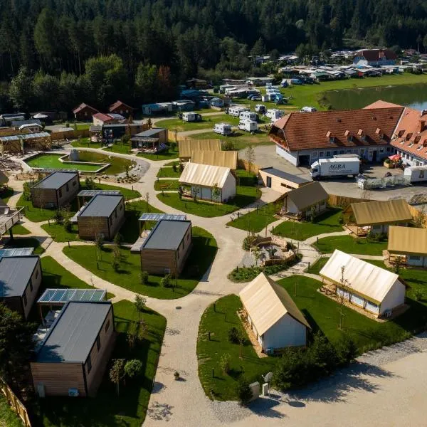 Lakeside Petzen Glamping, hotell sihtkohas Unterlibitsch