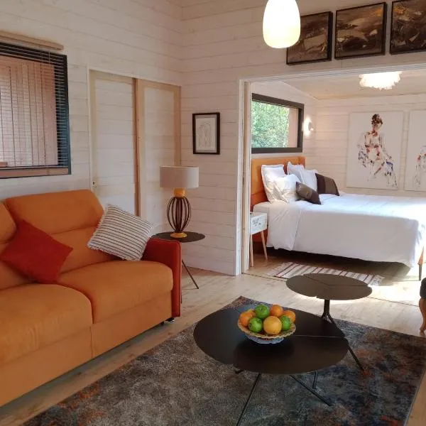 Les Lodges du golf de la Marterie, hotel em Saint-Félix-de-Reillac-et-Mortemart