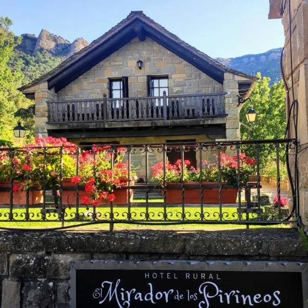 Hotel Rural El Mirador de los Pirineos, hotel Santa Cruz de la Serósban