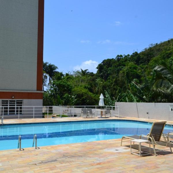 Aluga-se Apto 2 Quartos, sendo 1 suíte, 3 Ar cond. Mobília completa - Praia Grande Ubatuba/SP - Foto 4