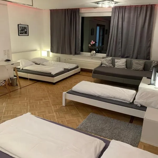 AschaffApartment 4 Schlafzimmer bis 10 Personen bei Aschaffenburg, ξενοδοχείο σε Mainaschaff